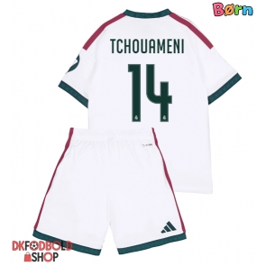 Real Madrid Aurelien Tchouameni #14 Hjemmebanesæt Børn 2026-27 Kort ærmer (+ korte bukser)
